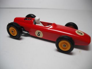 Vintage Lesney Matchbox 52b Brm Racing Car Rare Red,  Restored To Near B