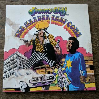 Jimmy Cliff - The Harder They Come Lp Soundtrack Lp 1972 Mango Vinyl Reggae Orig