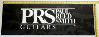Paul Reed Smith Prs Guitars Logo Store Display Sign W/ Birds Background Mancave