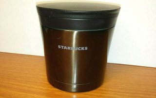 Starbucks Oatmeal Bowl Stainless Steel Insulated Soup Container 2010 Bpa