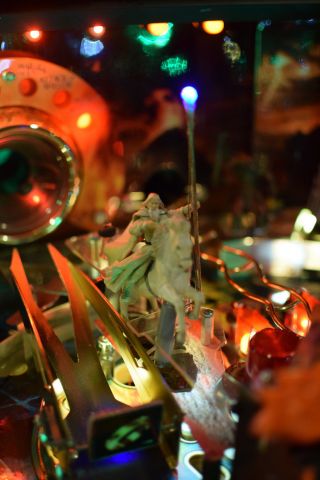 Lord Of The Rings Pinball Machine Gandalf Lighted Staff