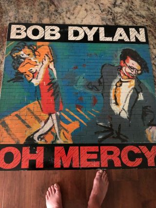 1989 Bob Dylan Vinyl Record Titled Oh Mercy