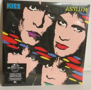 Kiss Asylum German Logo 2014 Reissue Lp Vinyl Record