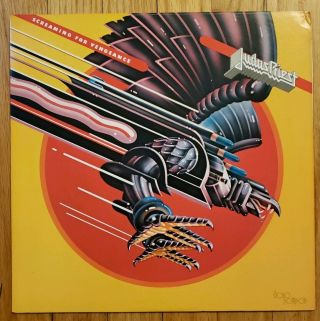 Judas Priest - Screaming For Vengeance Lp Vinyl Orig Fc 38160 1982 Nm