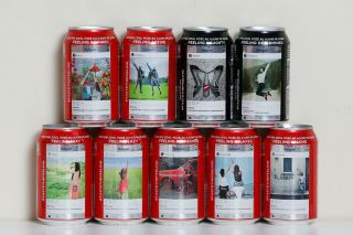2016 Coca Cola 9 Cans Set From Romania,  Taste The Feeling / Instagram