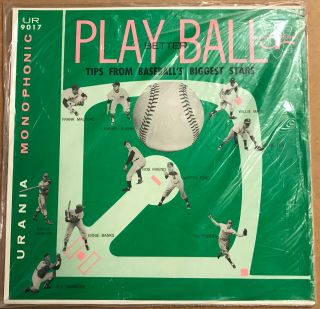 Play Better Ball - Whitey Ford,  Ernie Banks,  Willie Mays,  Gil Hodges Baseball Lp
