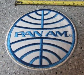 Vintage Patch Embroidered Pan - Am Airlines Large Nos Rare