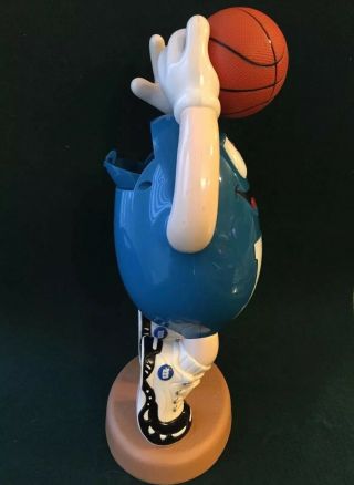 Mars M&M Blue Basketball Player Candy Dispenser Vintage Collectible Figure 13 