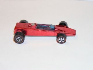 1969 Hot Wheels Redline Grand Prix Lotus Turbine Cherry Red Sweet Yr2 Keeper Sc
