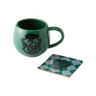 Mug - Harry Potter - Slytherin Crest W/coaster 12oz 6003593
