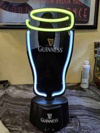 Official Guinness Beer Pint Desktop Neon Sculpture/neon Sign