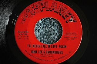 Blues 45 Rpm Record By - John Lee 