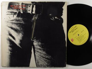 Rolling Stones Sticky Fingers Rolling Stones Lp Zipper Cover