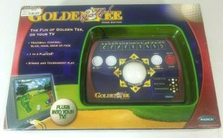 Golden Tee Golf Plug And Play Tv Game Home Edition Video Arcade Radica 2006