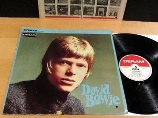 Rare David Bowie Self Titled Deram Des - 18003 Stereo