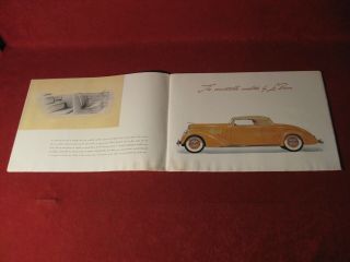 1939 Lincoln Dealer Showroom Sales Album Brochure Booklet old Book 5