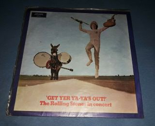 The Rolling Stones “get Yer Ya - Ya’s Out ” Rare Brazil London 1970 Mono Lp