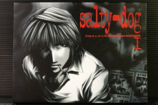 Japan Saiyuki Kazuya Minekura Salty Dog 1 Art Book Hardboard