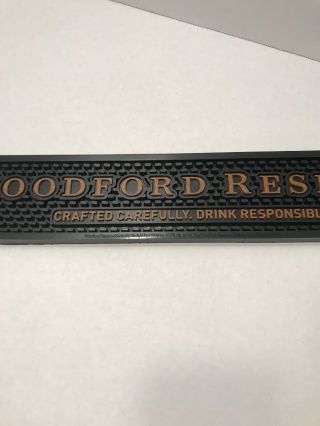 Woodford Reserve Rubber Bar Drip Runner Mat.