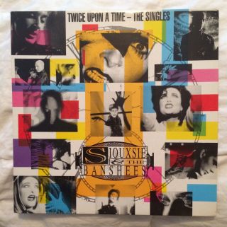 Siouxsie And The Banshees " Twice Upon A Time " 2lps Vinyl Very Rare
