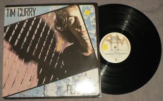 Tim Curry Fearless A&m Sp - 4773 1979 Rock Lp Nm Rocky Horror Picture Show Lyrics