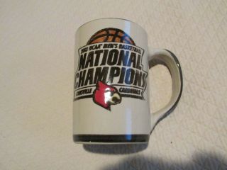 Louisville Cardinals 2013 National Champion Coffee Mug Cup Louisville Stoneware