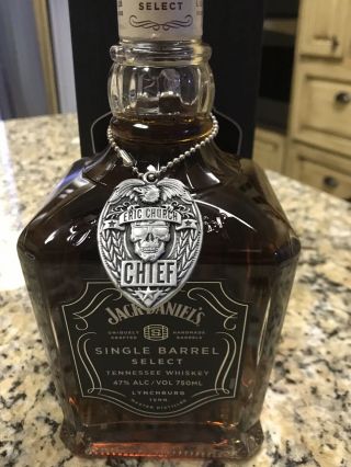 Rare Jack Daniels Eric Church Edition 2019 Double Down Tour Whiskey Bottle 2
