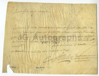 Circa 1600s France - 17th Century French Document - 400 Years Old