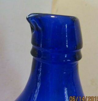 Antique bottle; H.  C.  Hotchkiss 10 