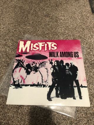 Misfits - Walk Among Us Lp 1st Press Vinyl Punk Black Flag Minor Threat