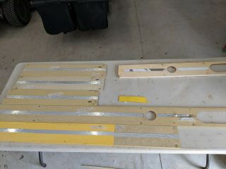 Skee Ball Rail Covers Parts Model H Can Be Easily Painted
