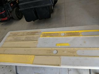Skee Ball Rail Covers Parts model H can be easily painted 8