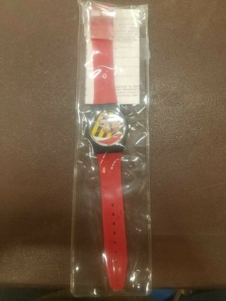 Coca - Cola Max Headroom 1987 Swatch Watch.  In