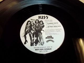 KISS A Special Album Summer Tour EP Casablanca 1976 promo Destroyer 4