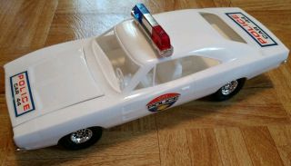 1969 Dodge Charger Processed Plastic Police Car