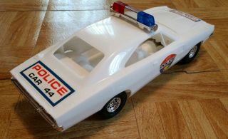 1969 Dodge Charger Processed Plastic Police Car 3