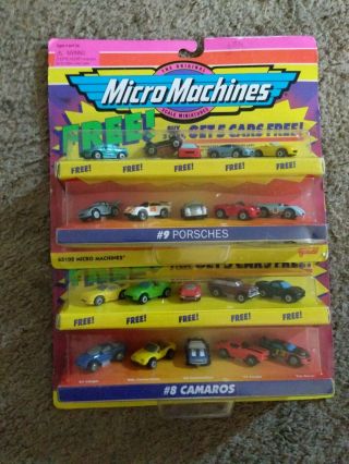 Micromachines Porsches And Camaros