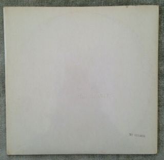 The Beatles White Album Uk Mono 1st Complete W/ Poster,  4 Photos,  Black Inners
