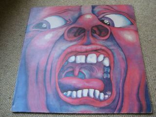 King Crimson In The Court Of The Crimson King Lp Uk 1st Press - Great Audio