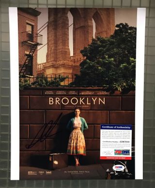 Saoirse Ronan Signed 11x14 Brooklyn Photo Autographed Auto Psa/dna