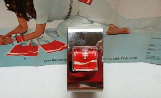 Rare 1970 Coca - Cola Rachael Welch Watch W/flyer - Doesn 