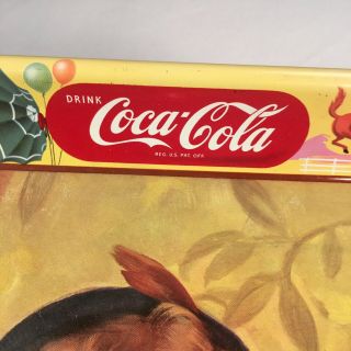 Coca Cola Have A Coke Tin Metal Tray 1950s 13 