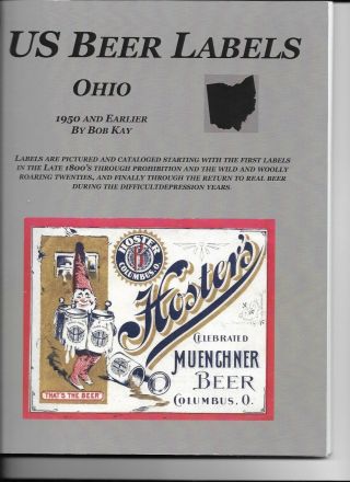 Us Beer Labels,  Ohio (oh) Book