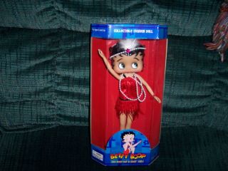 Betty Boop Doll (flapper) 9 " Nrfb.  " Bin "