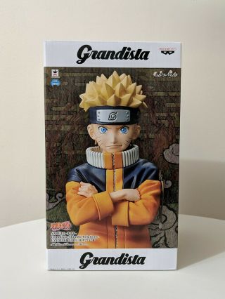 Naruto: Uzumaki Naruto 2 Shinobi Relations Grandista Figure By Banpresto