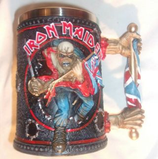 Iron Maiden The Trooper Officially Licensed Tankard Beer Stein