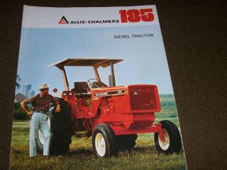Allis - Chalmers 185 Diesel Tractor Brochure