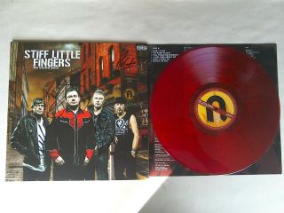 Stiff Little Fingers - No Going Back - Red Vinyl Lp - Fully Signed - Ltd Ed.  100