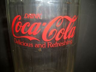 5 cent Coca Cola Glass Straw Dispenser Holder by The 1800 ' s Company Riverside Ca 7