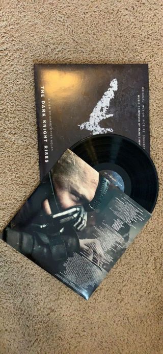 The Dark Knight Rises Vinyl - - Played A Few Times - - Everything